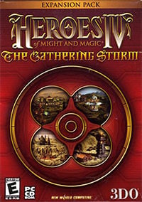Okładka Heroes of Might and Magic IV: The Gathering Storm